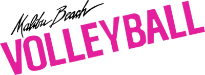 Malibu Beach Volleyball logo for GameBoy